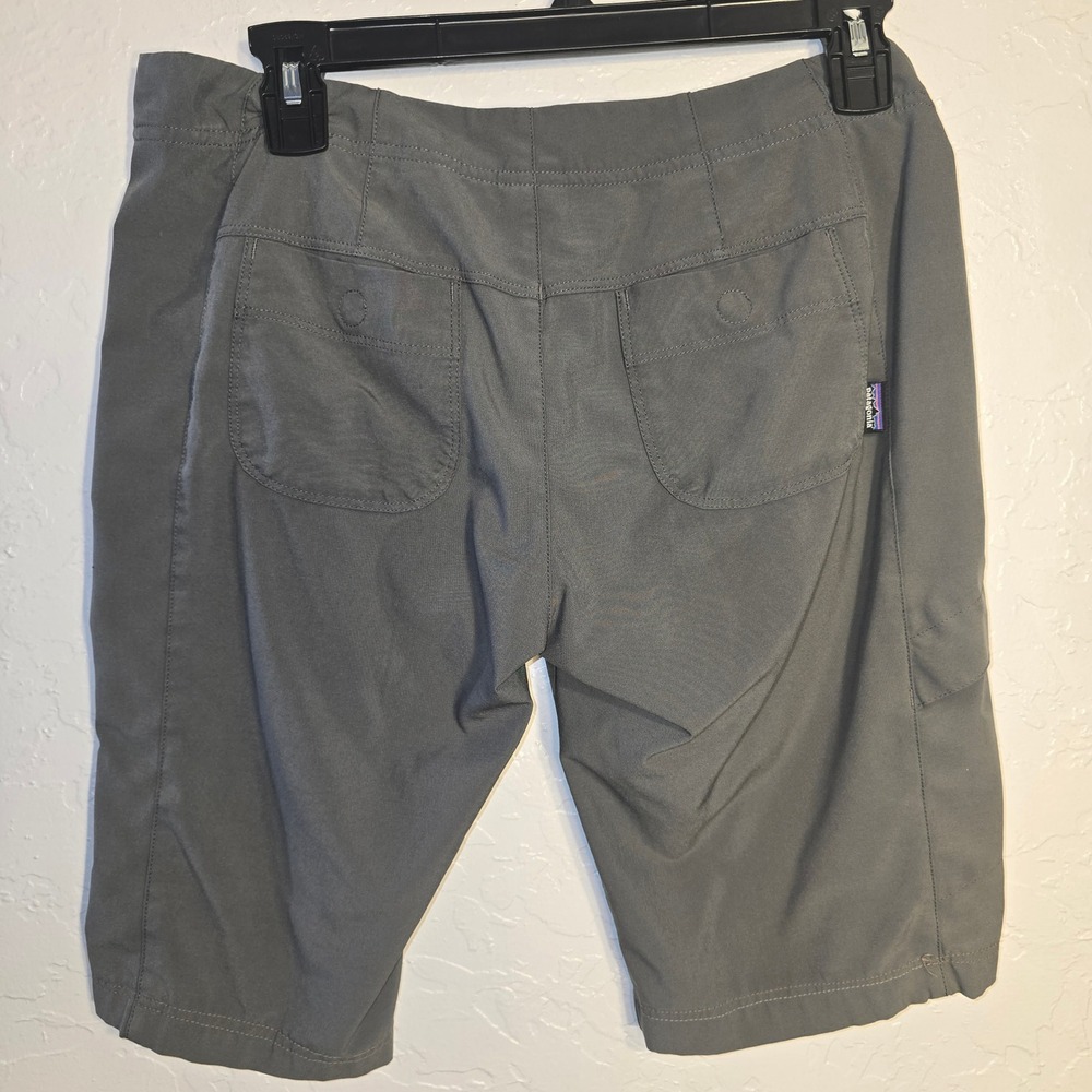 Patagonia Quandary Shorts 4 Women Gray Hiking Outdoor Stretch Lightweight - Picture 3 of 6